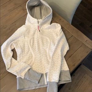 Lululemon Scuba Hoody, rare polka dot print